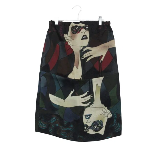 Miu Miu Skirt Archive Liselotte Watkins Art Piece Multicolor in Multicolor from The Reluxe, photo 1 of 1