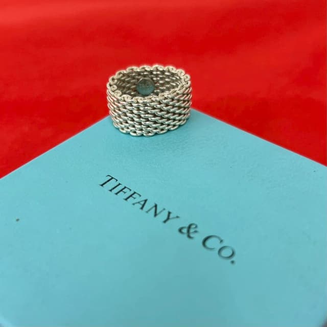 Tiffany & Co. Somerset Ring 925 Sterling Silver in Silver from The Reluxe, photo 1 of 1