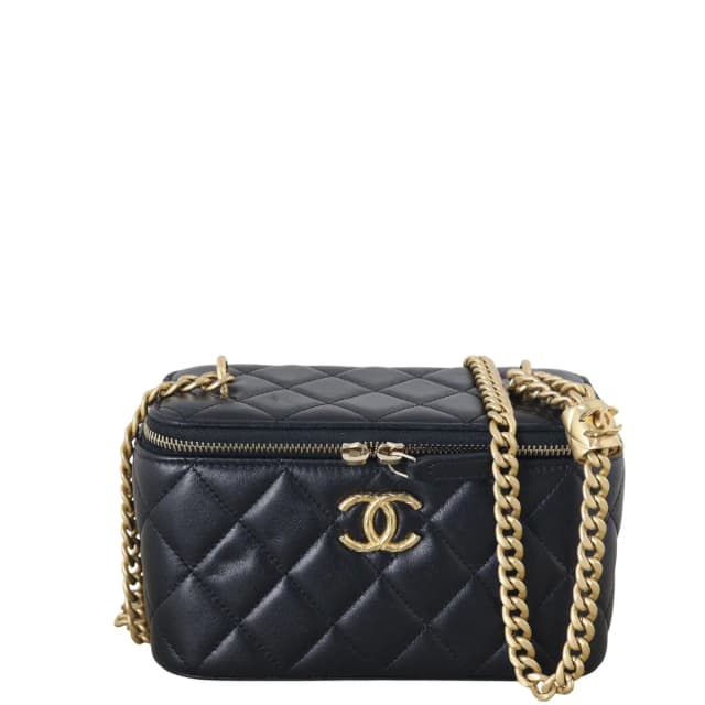 Chanel Pillow Crush Vanity Case with Chain in Lambskin from Luxe.It.Fwd, photo 1 of 1