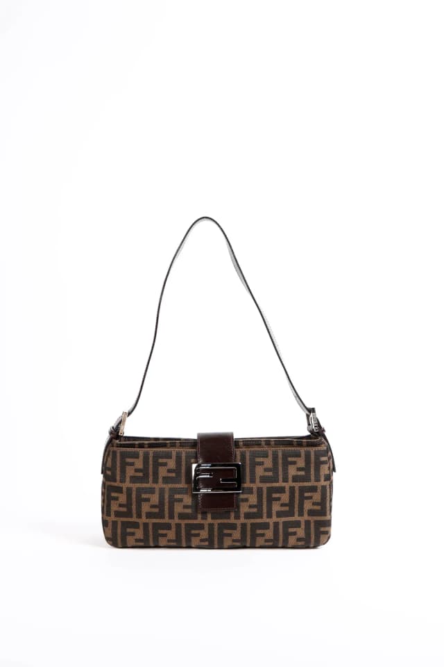 Fendi Vintage Zucca Canvas Shoulder Bag in Canvas from Break Archive, photo 1 of 1