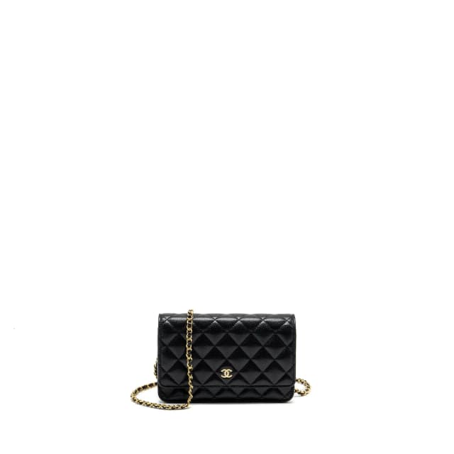 Chanel Classic Wallet On Chain Caviar Black GHW(Microchip) in Black Caviar leather from EMIER, photo 1 of 1