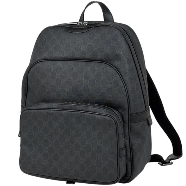 Gucci Backpack GG Pattern Black in Black Coated canvas from The Reluxe, photo 1 of 1