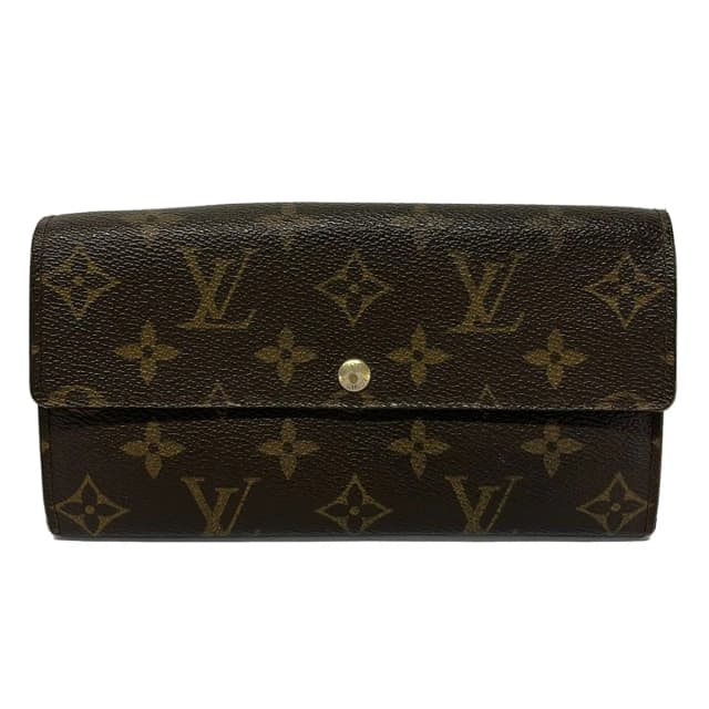 Louis Vuitton Wallet Monogram Portefeuille Sarah in Coated canvas from The Reluxe, photo 1 of 1