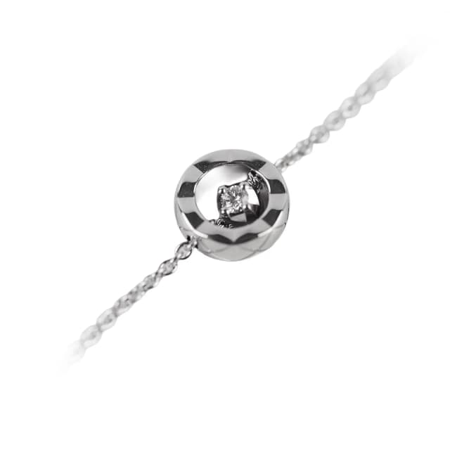 Chanel Coco 18k White Gold with Diamond Bracelet in White from The Purse Affair, photo 1 of 1