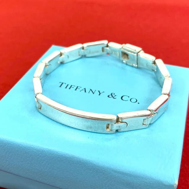 Tiffany & Co. Vintage 925 Sterling Silver Chain Bracelet in Silver from The Reluxe, photo 1 of 1