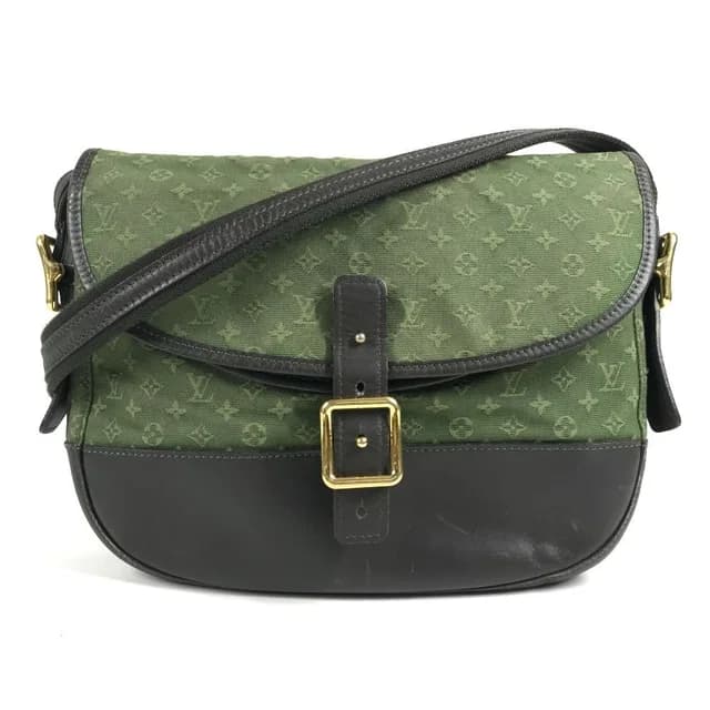 Louis Vuitton Shoulder Bag Belanger Monogram Mini Canvas Khaki in Green Canvas from The Reluxe, photo 1 of 1