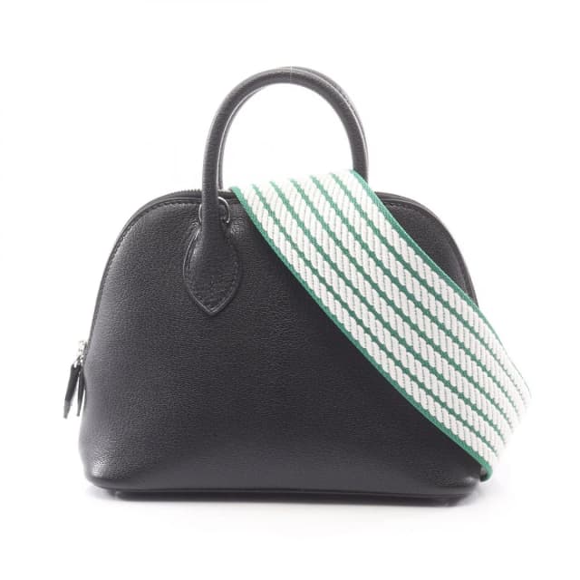 Hermès Handbag Bolide 1923 Mini 2-Way Black Leather in Black Leather from The Reluxe, photo 1 of 1