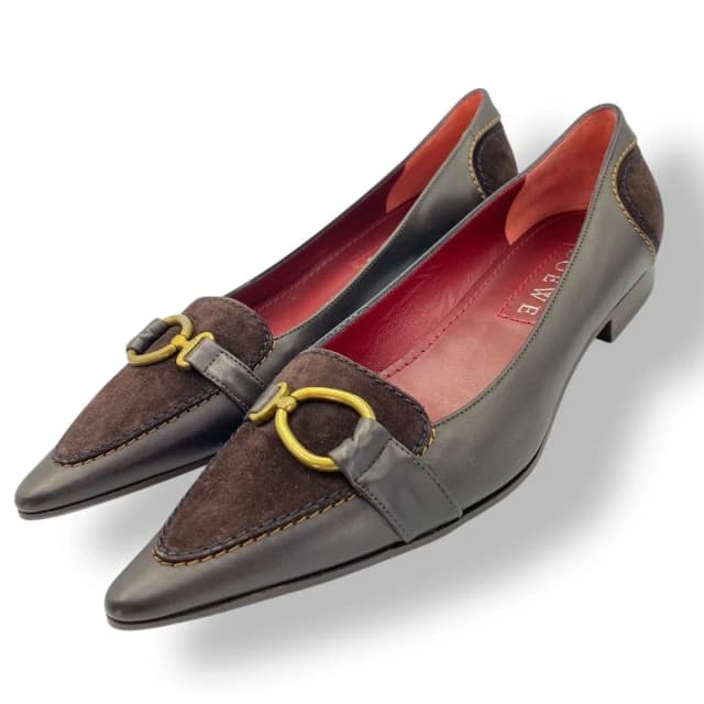 Loewe Pointed Toe Bit Brown 37 5 in Brown from The Reluxe, photo 1 of 1