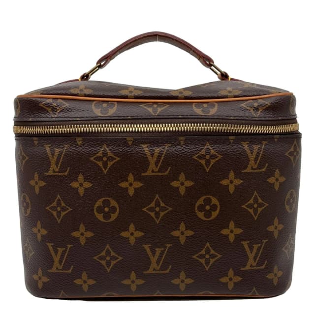 Louis Vuitton Nice BB Toiletry Monogram Canvas Vanity Case Brown in Brown Coated canvas from Dallas Designer Handbags, photo 1 of 1