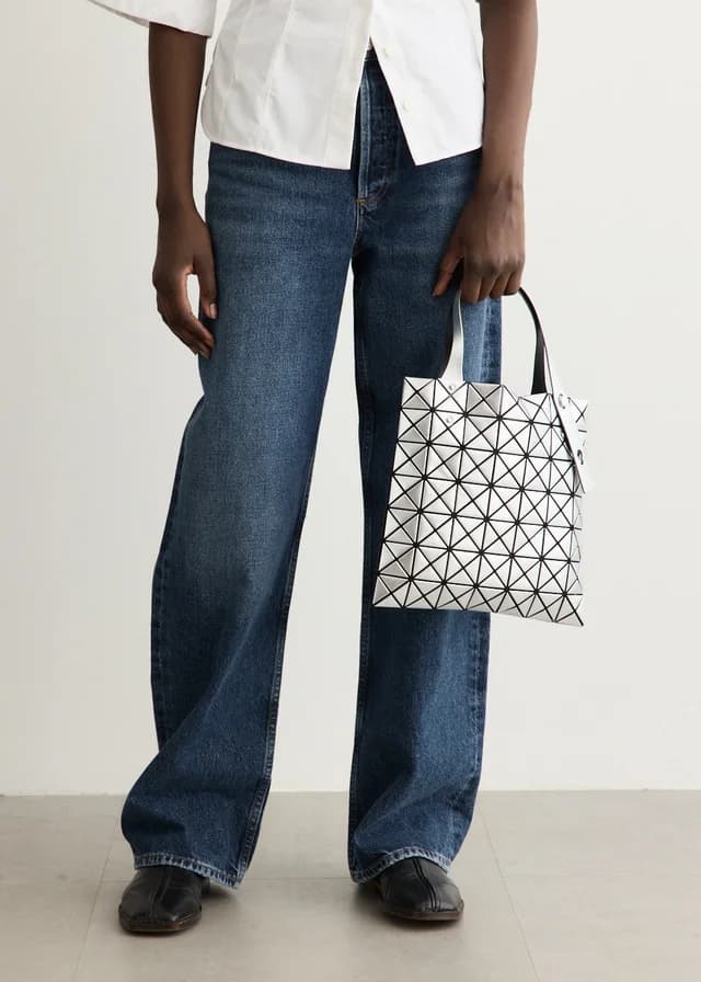 Bao Bao Lucent Platinum Tote Bag in Silver, image 1 of 1 from Incu