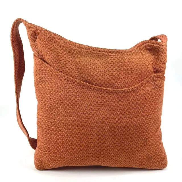 Hermès Shoulder Bag Sac de Panthere Canvas Orange in Orange Canvas from The Reluxe, photo 1 of 1