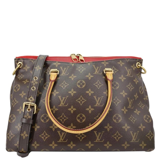 Louis Vuitton Pallas MM Monogram Canvas Shoulder Bag Brown in Brown Coated canvas from Dallas Designer Handbags, photo 1 of 1