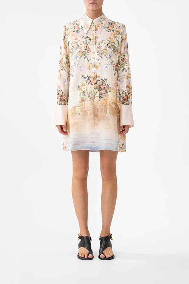 Camilla eBoutique MINI SHIRT DRESS TWILIGHT IN ISTANBUL, image 1 of 1 from CAMILLA