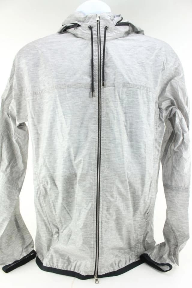 Louis Vuitton Grey Windbreaker Spring Jacket in Grey from Bagriculture, photo 1 of 1