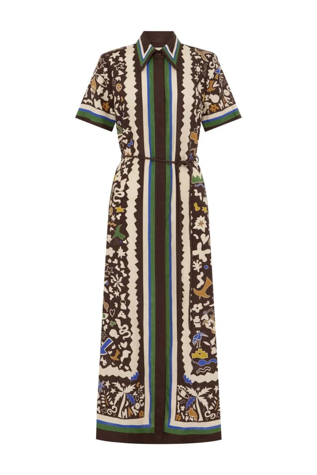 2504 - RESORT 26 MAROC SHIRTDRESS, image 1 of 1 from Alemais