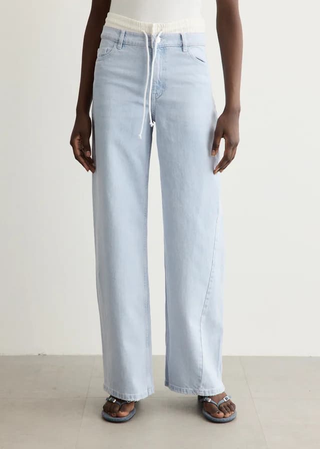 Baum und Pferdgarten Nicolina Jeans in Light Denim Rinse, image 1 of 1 from Incu