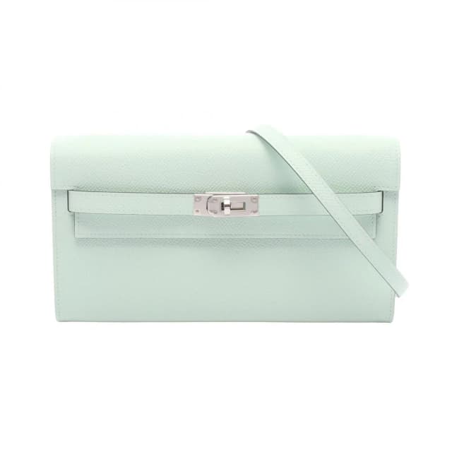 Hermès Shoulder Bag Kelly to Go Vert Peppermint Leather Long in Green Leather from The Reluxe, photo 1 of 1