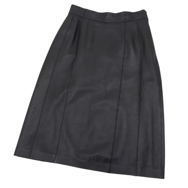 Loewe Vintage Skirt Leather Trapezoidal in Leather from The Reluxe, photo 1 of 1