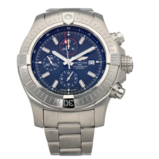Breitling Avenger A13375 48mm Stainless Steel Watch from H&T, photo 1 of 1