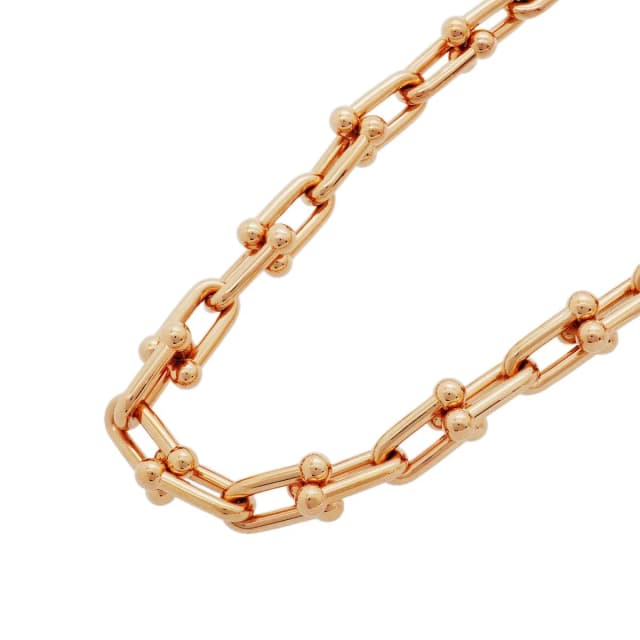 Tiffany & Co. Necklace HardWear Medium Link 18k Pink Gold in Pink from The Reluxe, photo 1 of 1
