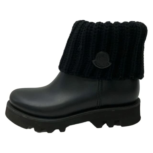 Moncler Rain Boots Black 36 in Black from The Reluxe, photo 1 of 1