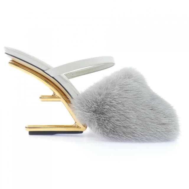 Fendi Sandals Gray in Grey from The Reluxe, photo 1 of 1