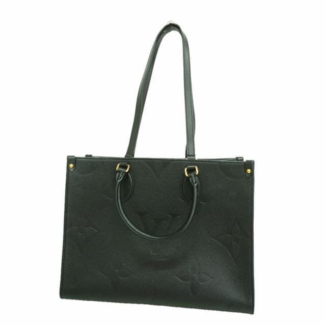 Louis Vuitton Tote Bag Monogram Empreinte On The Go MM Noir 2-Way in Black from The Reluxe, photo 1 of 1