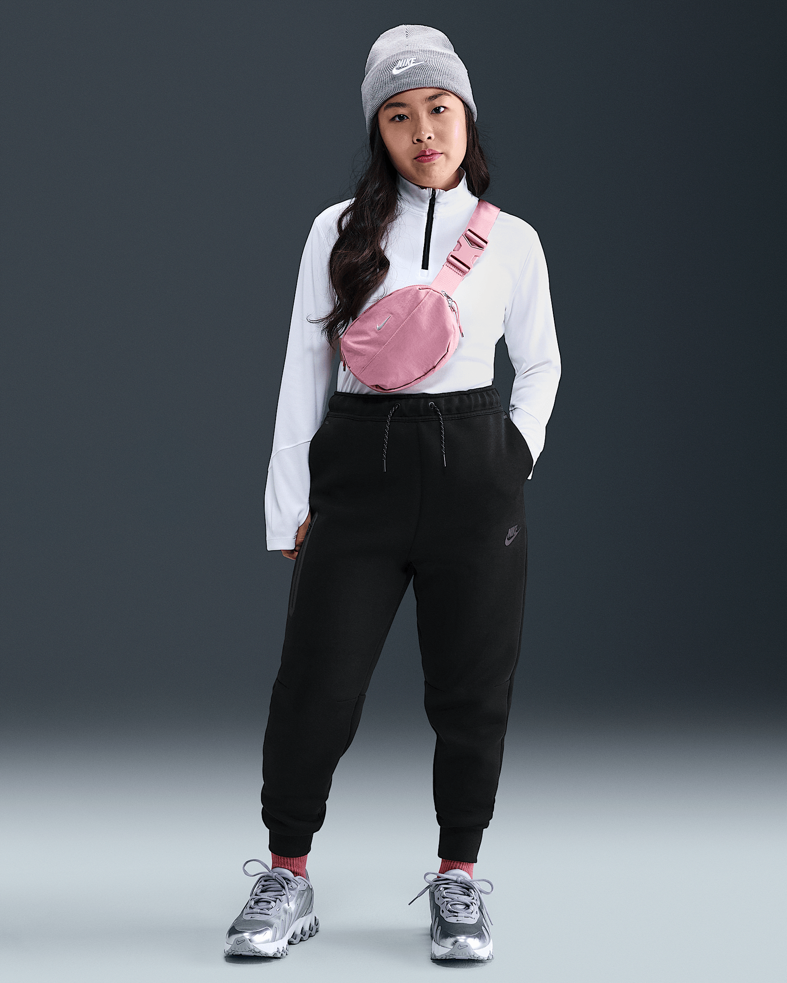 Nike Sportswear Tech Fleece in Black/Black/Black/Black, image 1 of 1 from Nike