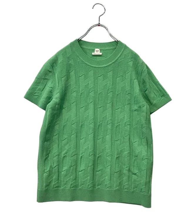 Hermès Short Sleeve Knit Jacquard Sweater 36 from The Reluxe, photo 1 of 1
