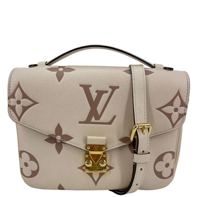 Louis Vuitton Metis Pochette Empreinte Leather Crossbody Bag Bicolor in Leather from Dallas Designer Handbags, photo 1 of 1
