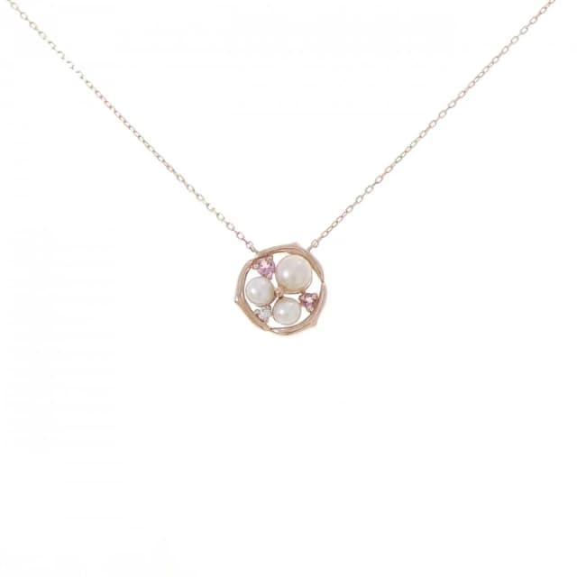 Ponte Vecchio Color Stone Necklace in K10 pink gold from KOMEHYO, photo 1 of 1