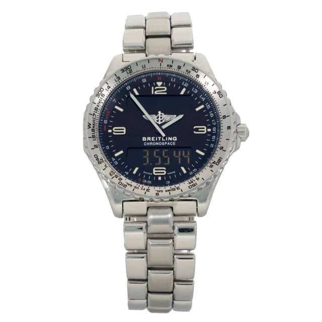 Breitling Chronospace A56012.1 42mm Stainless Steel Watch from H&T, photo 1 of 1