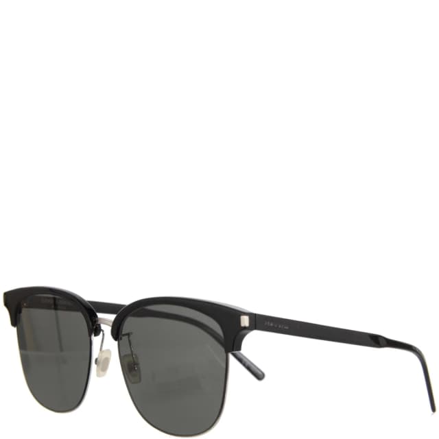 SAINT LAURENT YSL SL201 Sunglasses, Black, image 1 of 1 from Cultstatus