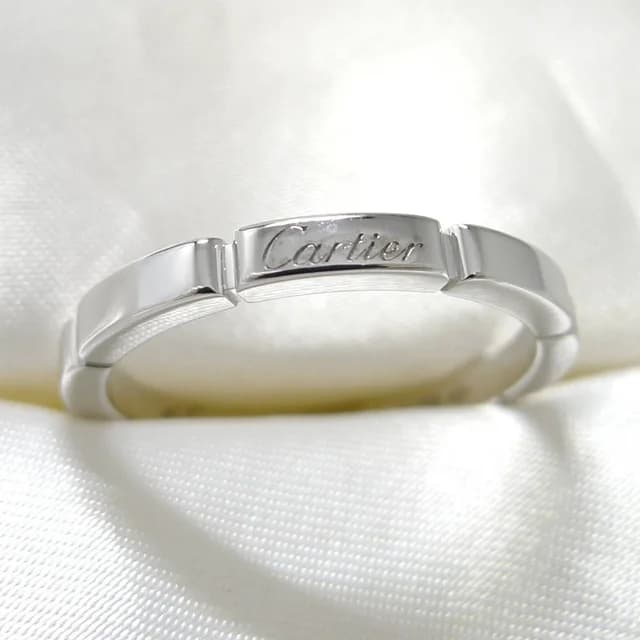 Cartier Maillon Panthere Ring 18K White in White from The Reluxe, photo 1 of 1