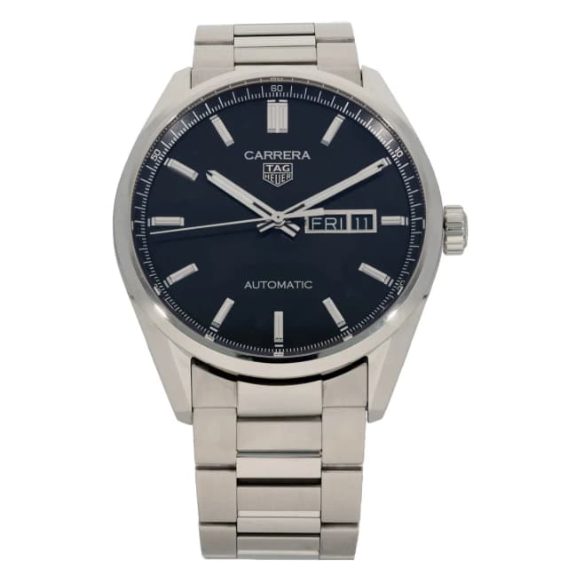 TAG Heuer Carrera WBN2010 41mm Stainless Steel Watch from H&T, photo 1 of 1