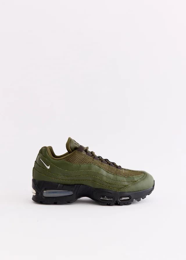 Nike Women's Air Max 95 Big Bubble 'Cargo Khaki' Sneakers in CARGO KHAKI/MEDIUM, image 1 of 1 from Incu