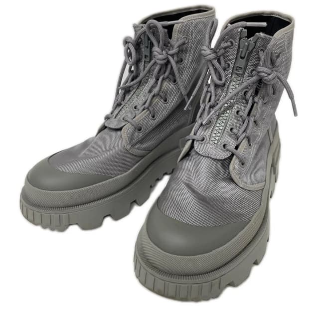 Moncler Genius Hyke Desertyx Ankle Boots Back Logo Mesh Rubber Lace-up from The Reluxe, photo 1 of 1