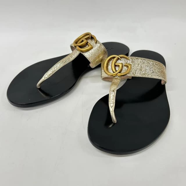 Gucci GG Marmont Thong Sandals from The Reluxe, photo 1 of 1