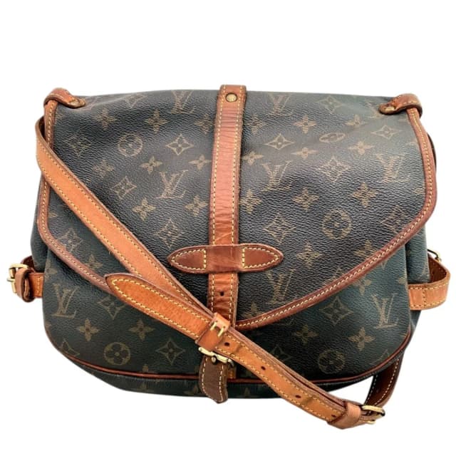 Louis Vuitton Saumur 30 Monogram Shoulder Bag Canvas in Canvas from The Reluxe, photo 1 of 1