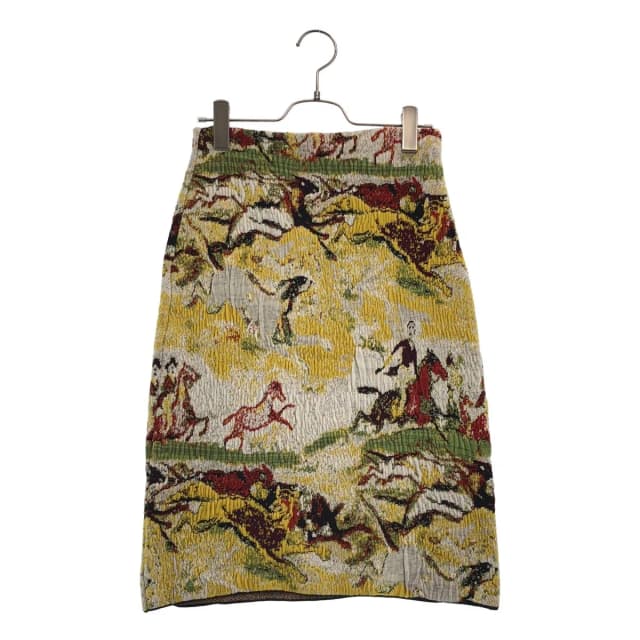 Dior Jacquard Knit Skirt Multicolor 34 in Multicolor from The Reluxe, photo 1 of 1