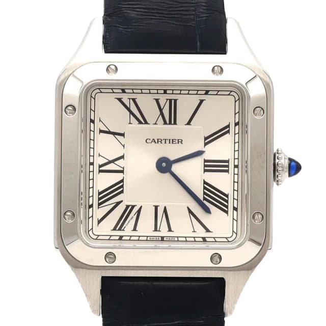 Cartier Santos Dumont SM Wssa SS Quartz Watch from The Reluxe, photo 1 of 1