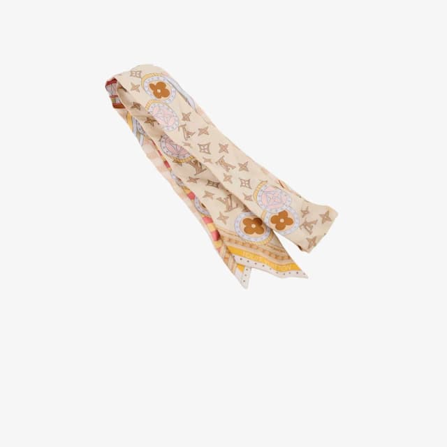 Louis Vuitton Jeu De Voyage BB Bandeau Beige in Beige Silk from The Purse Affair, photo 1 of 1