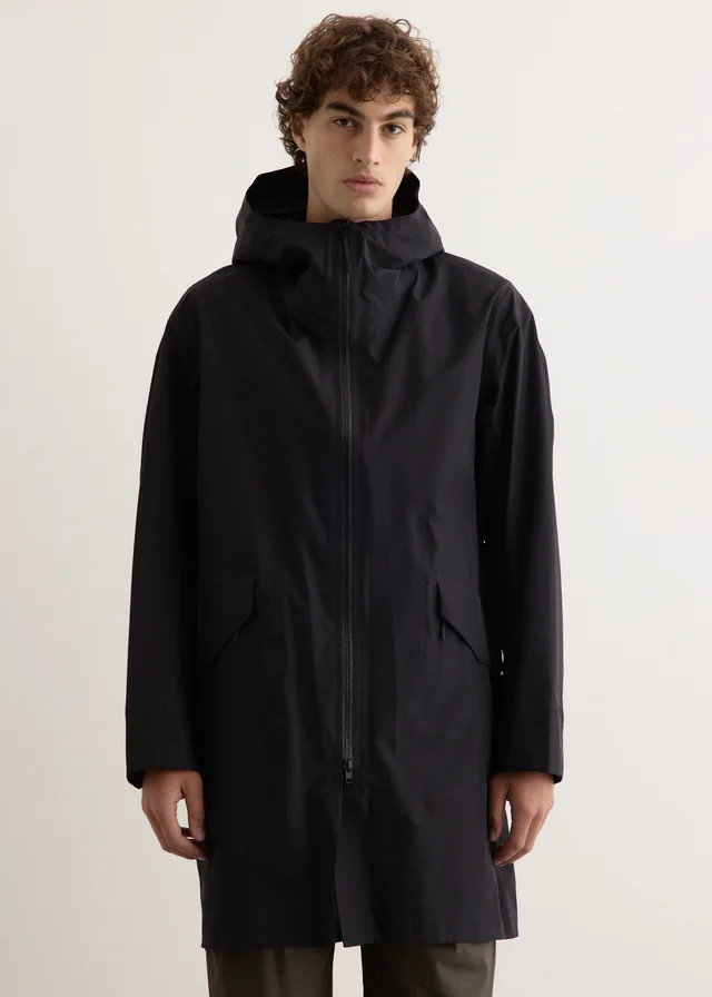 Veilance Monitor Coat in Black, image 1 of 1 from Incu