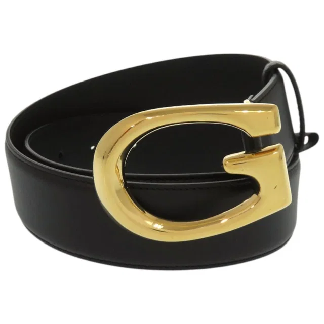 Gucci Buckle Leather Metal Black in Black Leather from The Reluxe, photo 1 of 1