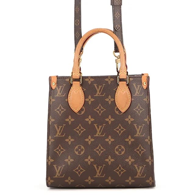 Louis Vuitton Monogram Sac Plat BB 2-Way Shoulder Bag in Leather from The Reluxe, photo 1 of 1