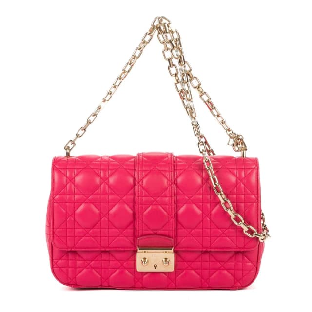 Miss Dior Pink Cannage Quilt in Pink from The Reluxe, photo 1 of 1
