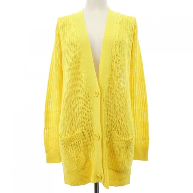 Hermès Cardigan Yellow in Yellow Silk from The Reluxe, photo 1 of 1