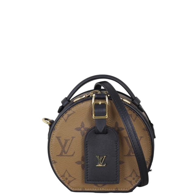 Louis Vuitton Mini Boite Chapeau Reverse Monogram in Calfskin from Luxe.It.Fwd, photo 1 of 1