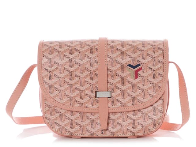 Goyard Pink Belvédère PM in Pink Coated canvas from Ann's Fabulous Finds, photo 1 of 1
