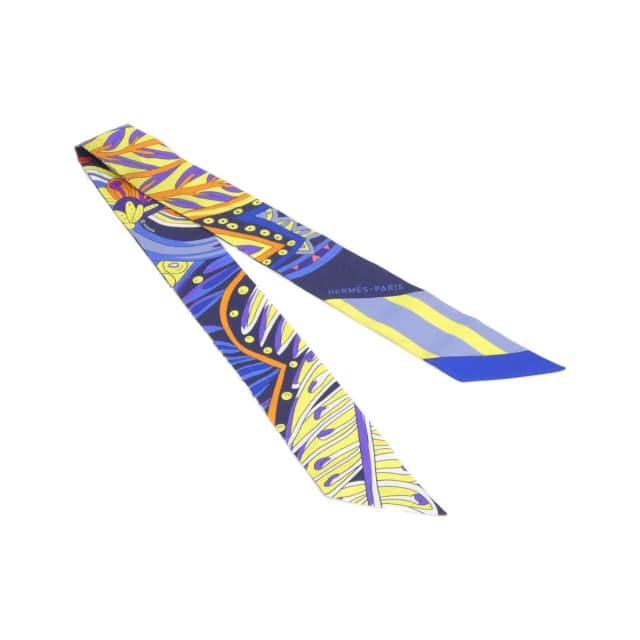 Hermès le Jardin de la Maharani Twilly Scarf in Silk from The Reluxe, photo 1 of 1